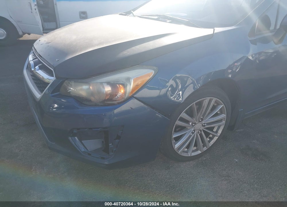 2012 SUBARU IMPREZA 2.0I PREMIUM VIN: JF1GPAD65CH209650