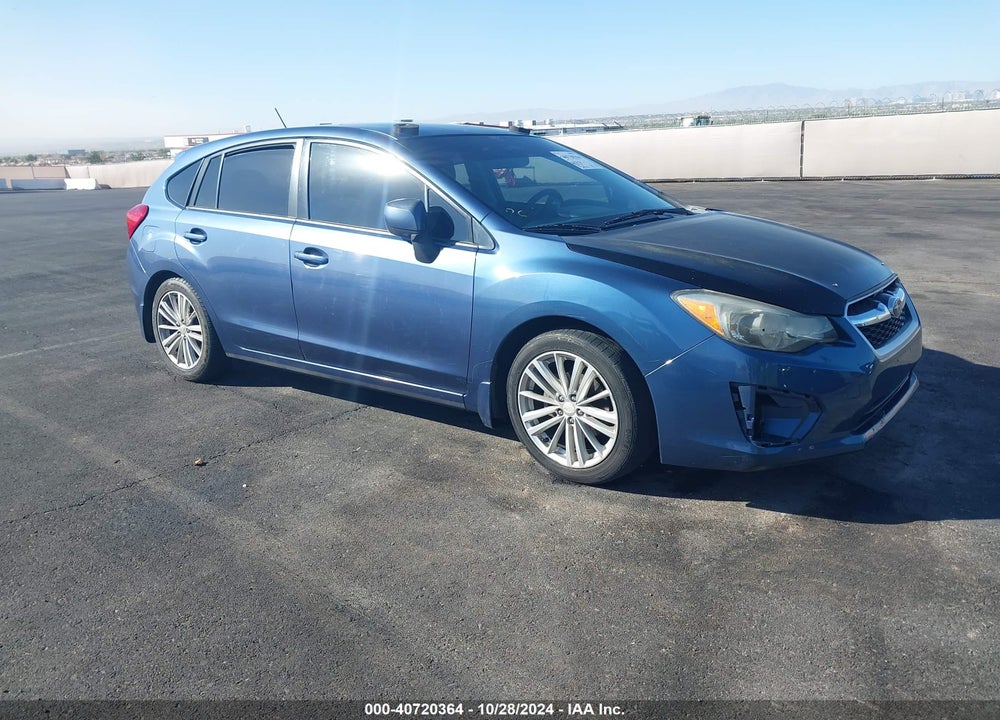 2012 SUBARU IMPREZA 2.0I PREMIUM VIN: JF1GPAD65CH209650