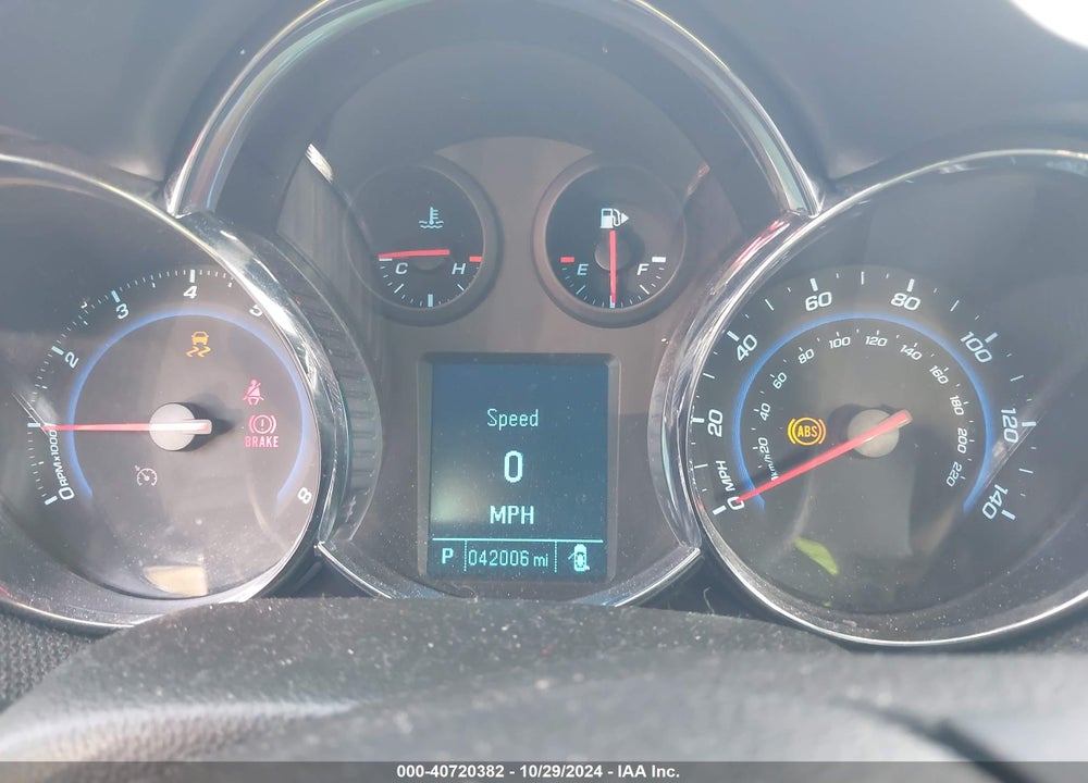 2012 CHEVROLET CRUZE 1LT VIN: 1G1PF5SC5C7175964