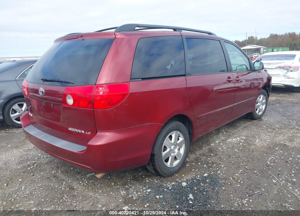 2010 TOYOTA SIENNA LE VIN: 5TDKK4CC5AS324690