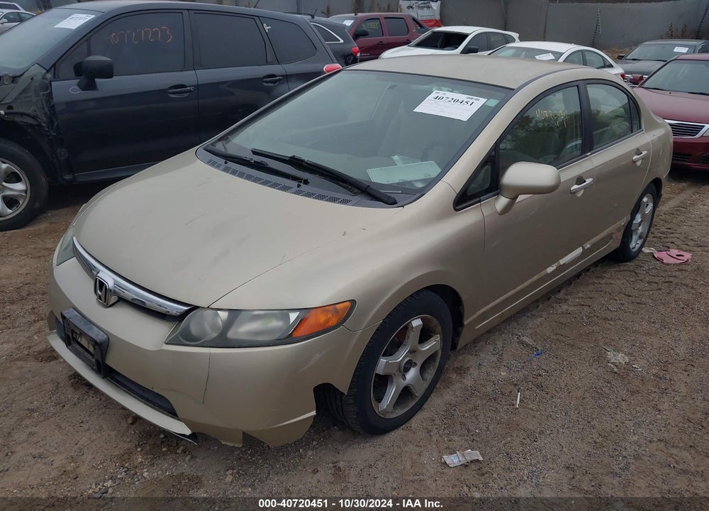 2007 HONDA CIVIC LX VIN: 1HGFA16577L049481