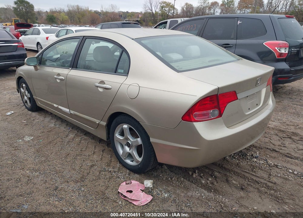 2007 HONDA CIVIC LX VIN: 1HGFA16577L049481