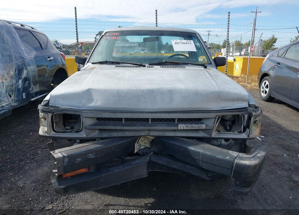 1989 MAZDA B2200 SHORT BED VIN: JM2UF1131K0757406