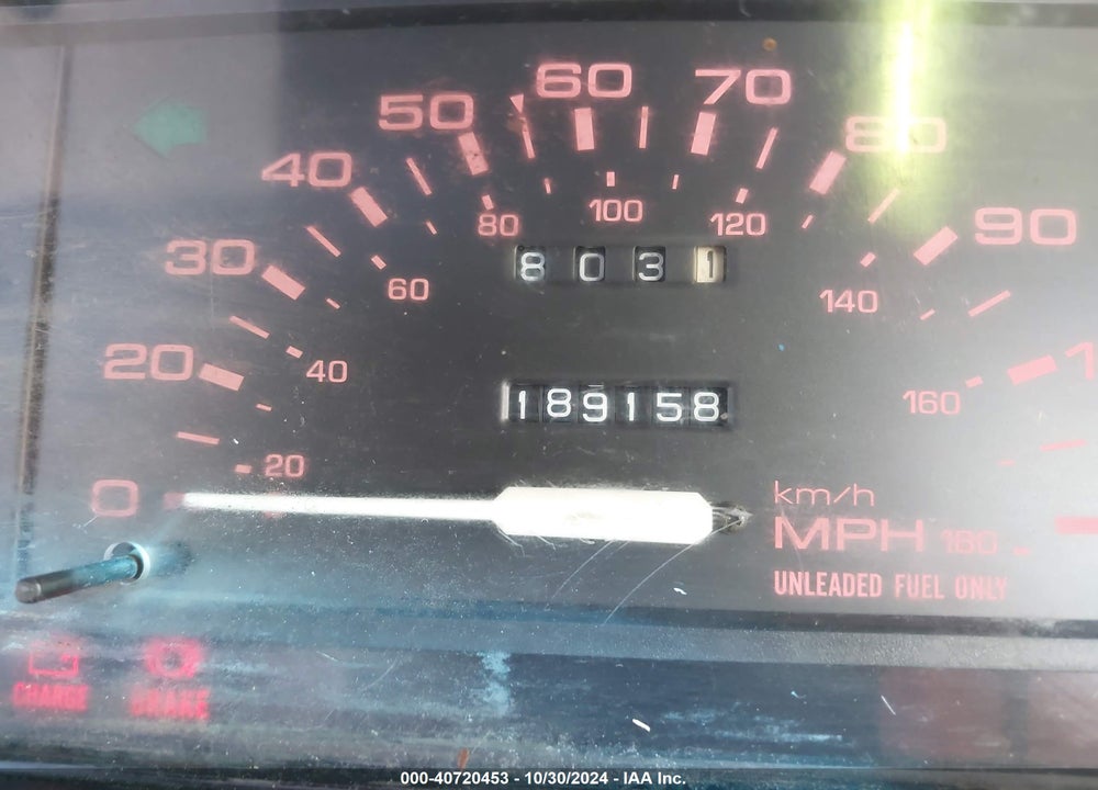 1989 MAZDA B2200 SHORT BED VIN: JM2UF1131K0757406