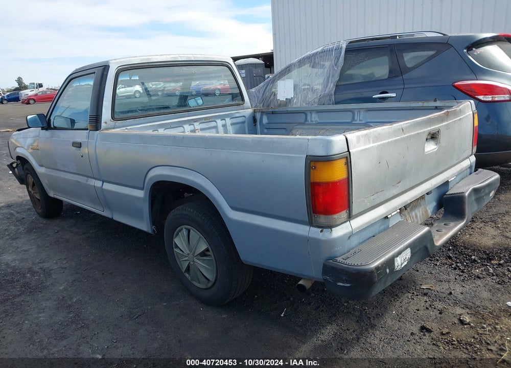 1989 MAZDA B2200 SHORT BED VIN: JM2UF1131K0757406