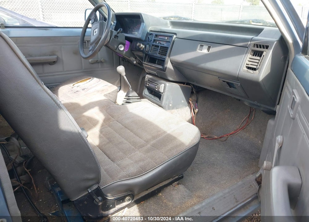 1989 MAZDA B2200 SHORT BED VIN: JM2UF1131K0757406