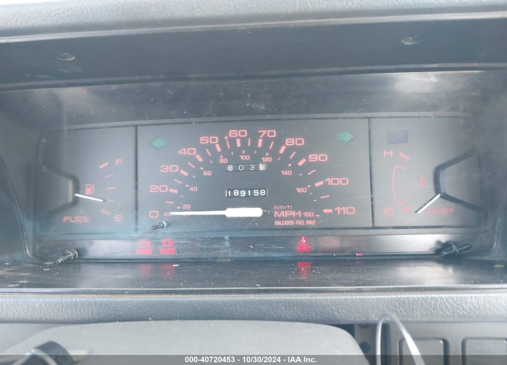 1989 MAZDA B2200 SHORT BED VIN: JM2UF1131K0757406