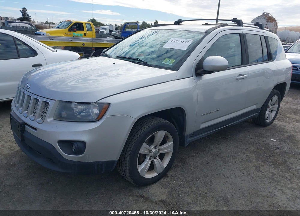 2014 JEEP COMPASS LATITUDE VIN: 1C4NJDEB1ED521314