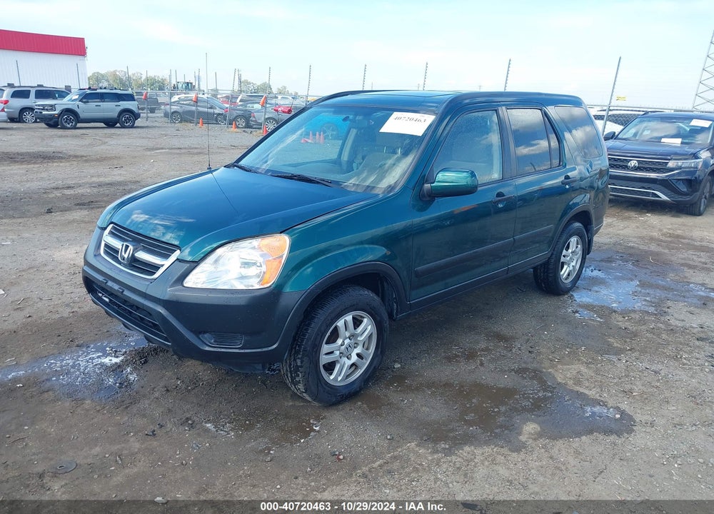 2002 HONDA CR-V EX VIN: JHLRD78842C012297