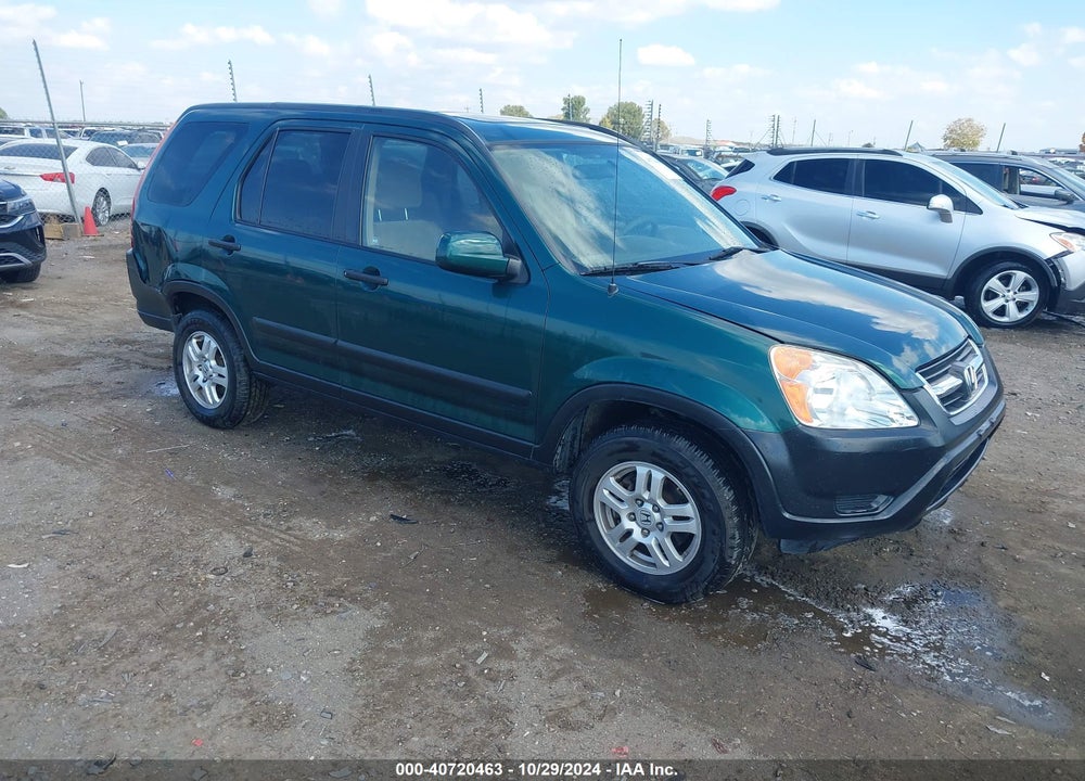 2002 HONDA CR-V EX VIN: JHLRD78842C012297