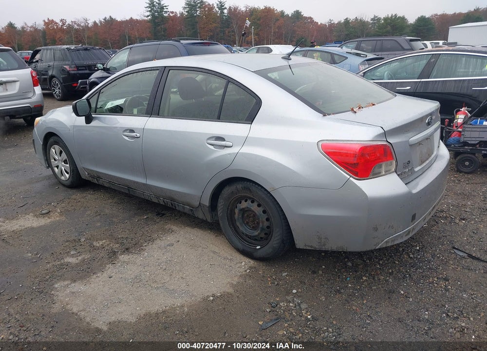 2013 SUBARU IMPREZA 2.0I VIN: JF1GJAA68DH009062