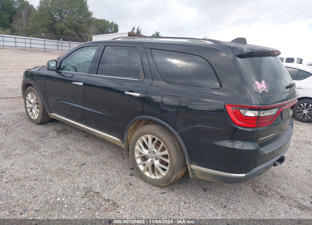 2017 DODGE DURANGO SXT RWD VIN: 1C4RDHAG1HC690115