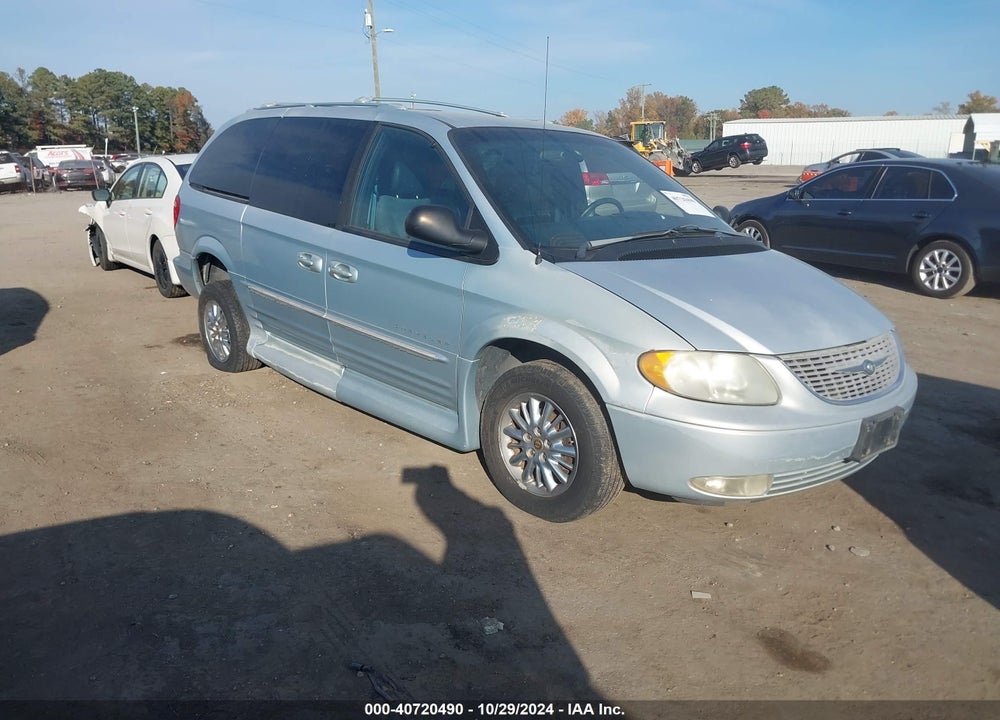 2001 CHRYSLER TOWN & COUNTRY LIMITED VIN: 2C8GP64L01R267713