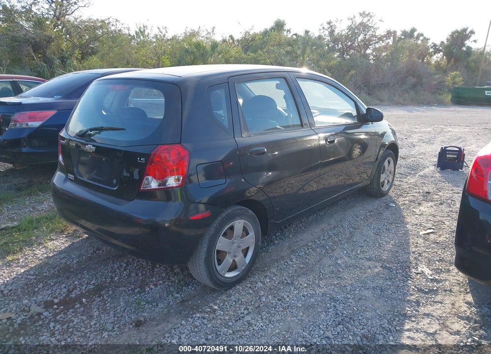 2008 CHEVROLET AVEO 5 VIN: KL1TD66668B233582