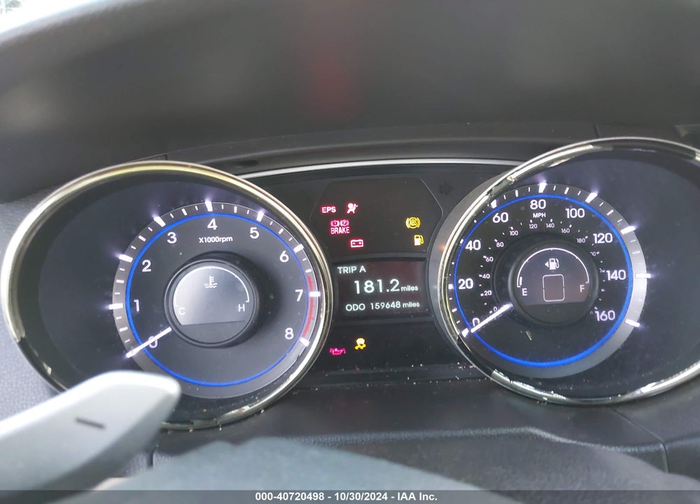 2013 HYUNDAI SONATA LIMITED 2.0T VIN: 5NPEC4AB3DH662541