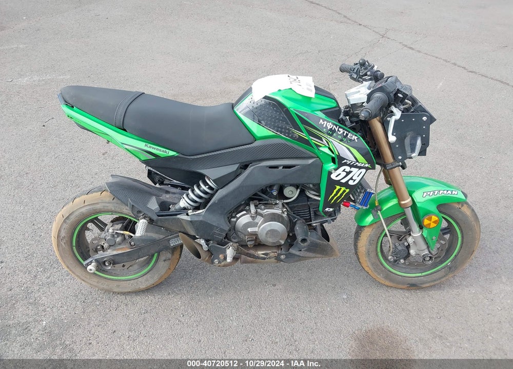 2017 KAWASAKI BR125 J VIN: JKABRRJ12HDA03624