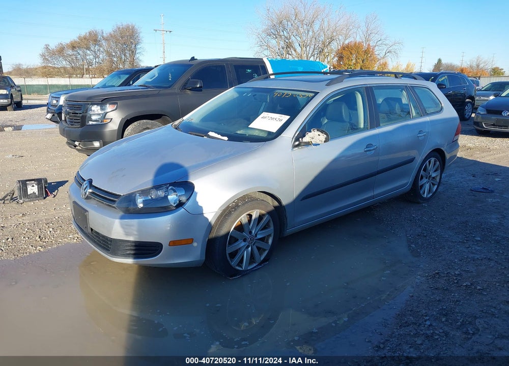 2011 VOLKSWAGEN JETTA SPORTWAGEN 2.5L SE VIN: 3VWPZ7AJ6BM634575