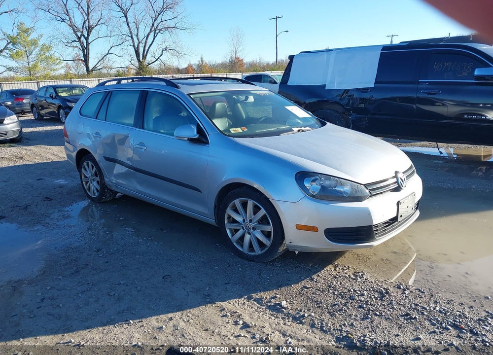 2011 VOLKSWAGEN JETTA SPORTWAGEN 2.5L SE VIN: 3VWPZ7AJ6BM634575