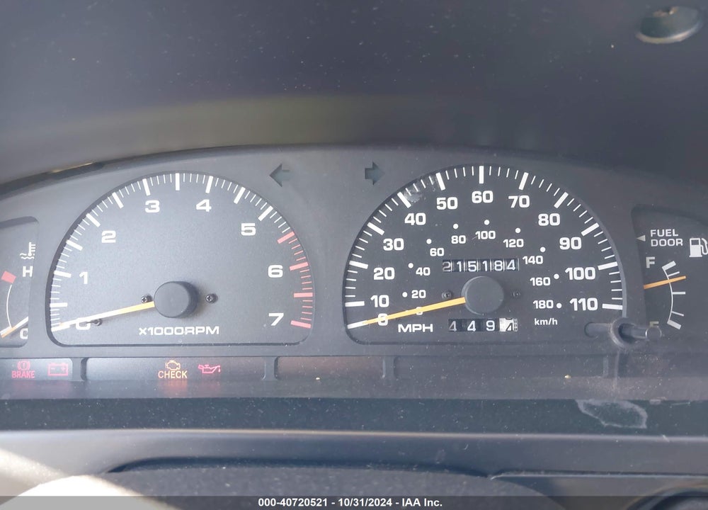 1998 TOYOTA 4RUNNER SR5 V6 VIN: JT3HN86R7W0159670