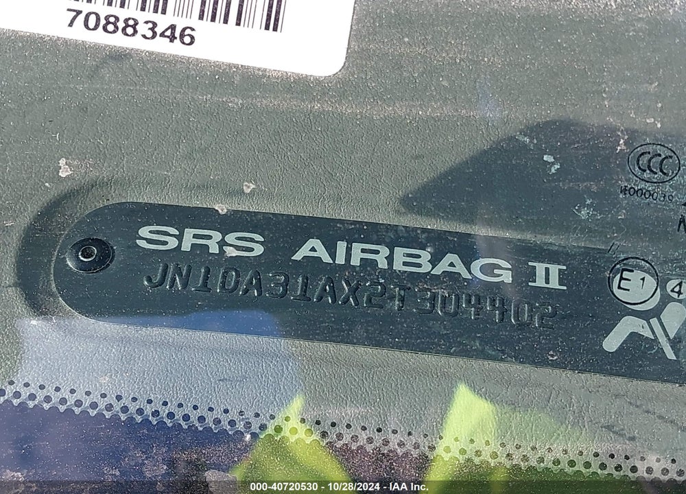 2002 NISSAN MAXIMA GLE/SE VIN: JN1DA31AX2T304402