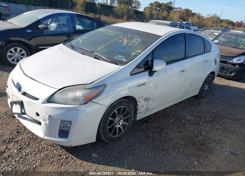 2010 TOYOTA PRIUS VIN: JTDKN3DU0A0215565