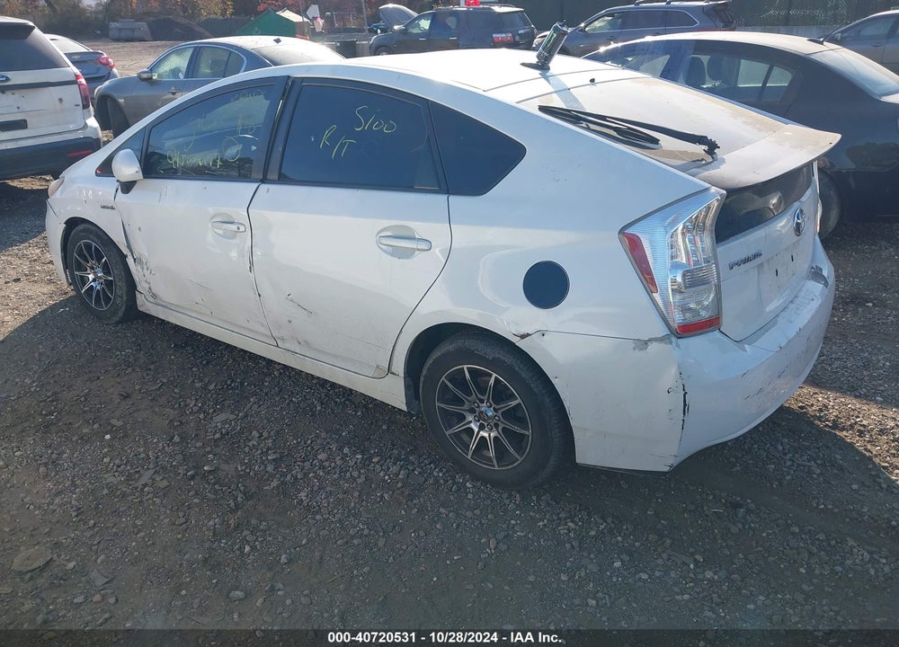 2010 TOYOTA PRIUS VIN: JTDKN3DU0A0215565