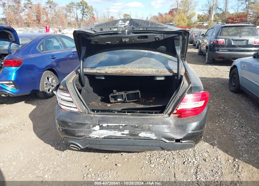 2013 MERCEDES-BENZ C 250 VIN: WDDGJ4HB2DF975777