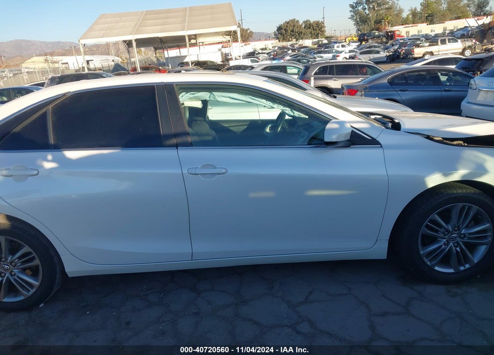 2016 TOYOTA CAMRY SE VIN: 4T1BF1FK0GU131398
