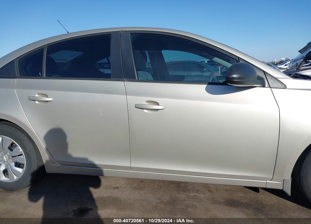 2013 CHEVROLET CRUZE LS AUTO VIN: 1G1PA5SH4D7296755