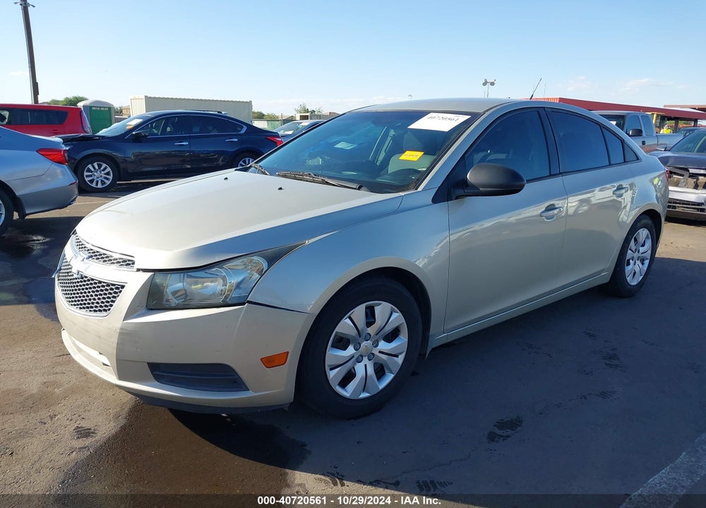 2013 CHEVROLET CRUZE LS AUTO VIN: 1G1PA5SH4D7296755