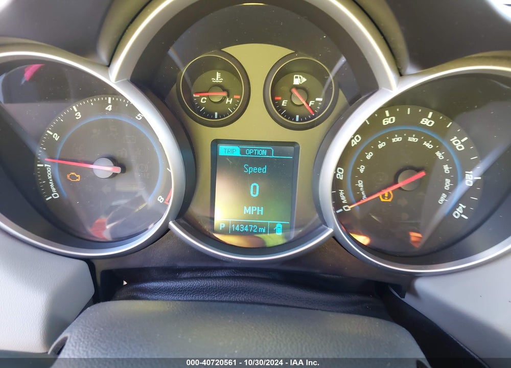 2013 CHEVROLET CRUZE LS AUTO VIN: 1G1PA5SH4D7296755