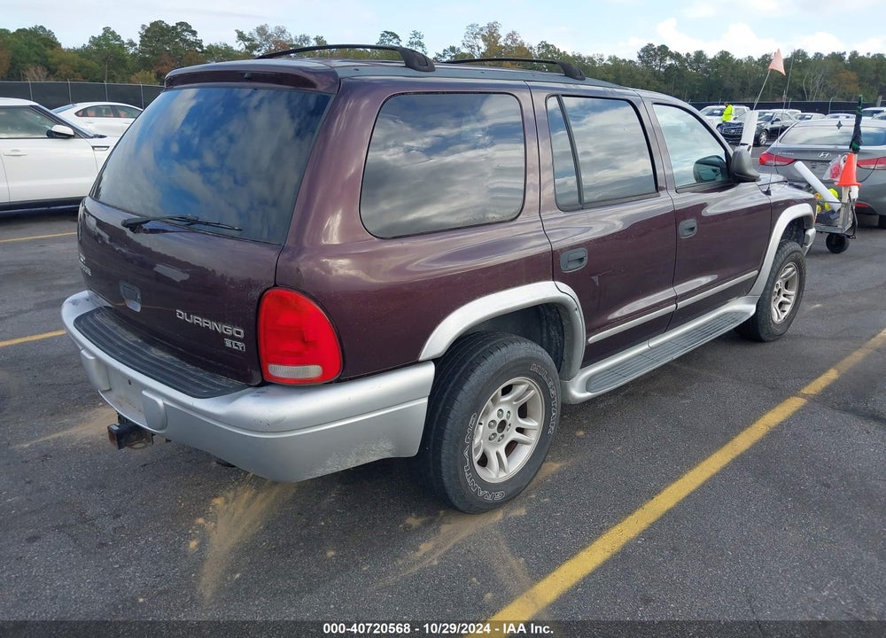 2003 DODGE DURANGO SLT PLUS VIN: 1D4HS58NX3F575995