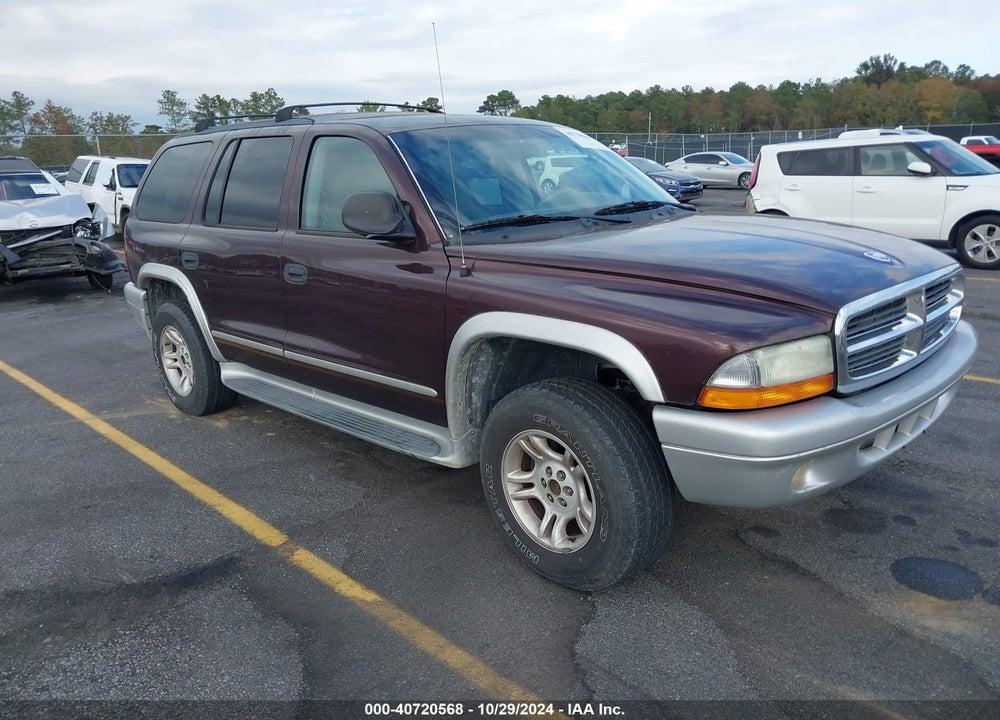 2003 DODGE DURANGO SLT PLUS VIN: 1D4HS58NX3F575995