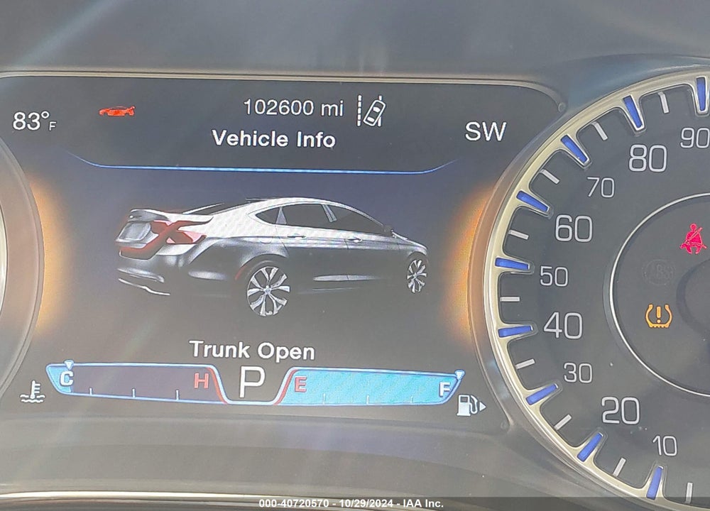 2015 CHRYSLER 200 C VIN: 1C3CCCCB8FN558102