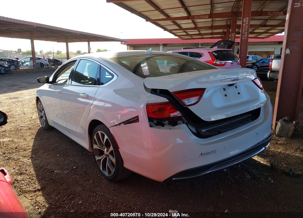 2015 CHRYSLER 200 C VIN: 1C3CCCCB8FN558102