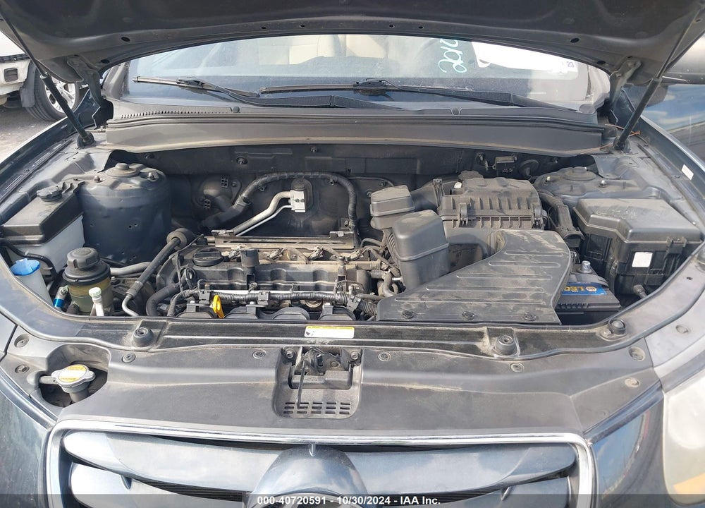 2010 HYUNDAI SANTA FE GLS VIN: 5NMSG3AB0AH357489
