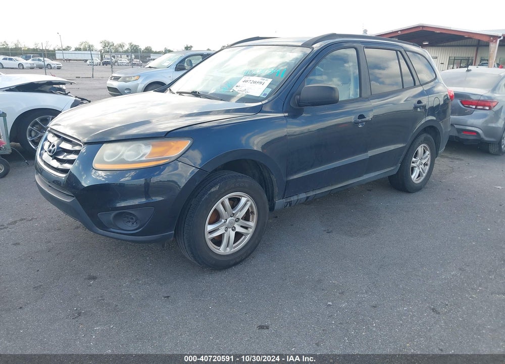 2010 HYUNDAI SANTA FE GLS VIN: 5NMSG3AB0AH357489