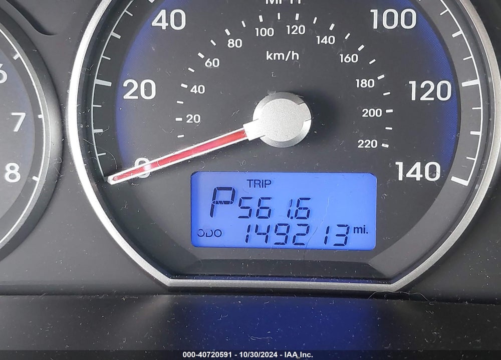 2010 HYUNDAI SANTA FE GLS VIN: 5NMSG3AB0AH357489