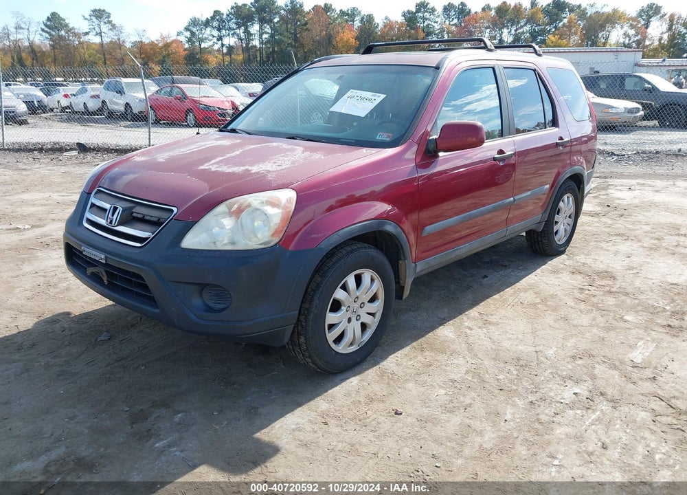 2006 HONDA CR-V EX VIN: SHSRD78826U405116