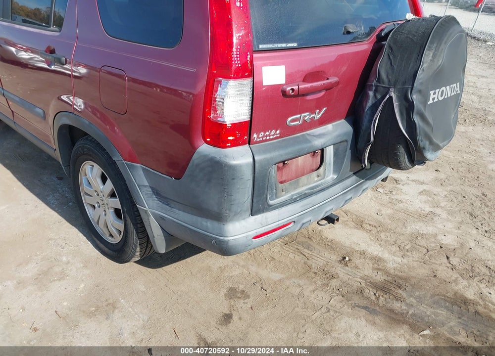 2006 HONDA CR-V EX VIN: SHSRD78826U405116