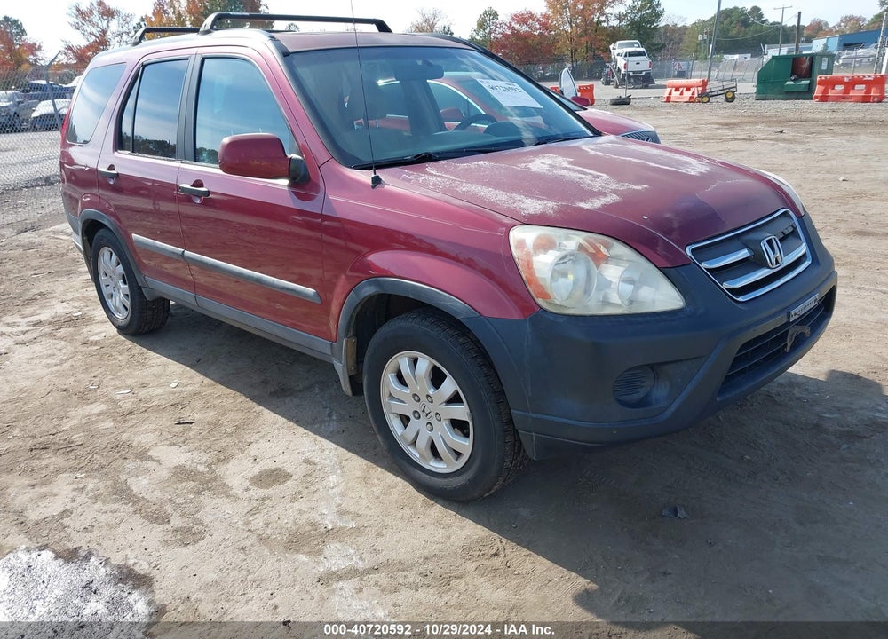 2006 HONDA CR-V EX VIN: SHSRD78826U405116