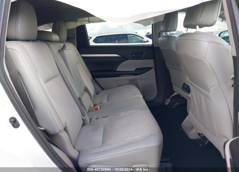 2016 TOYOTA HIGHLANDER LE/LE PLUS VIN: 5TDBKRFH3GS338827