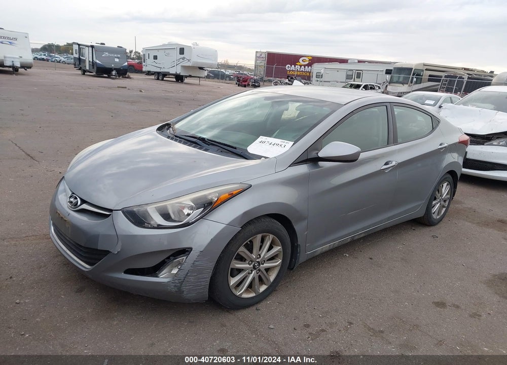 2015 HYUNDAI ELANTRA SE VIN: KMHDH4AE6FU250142