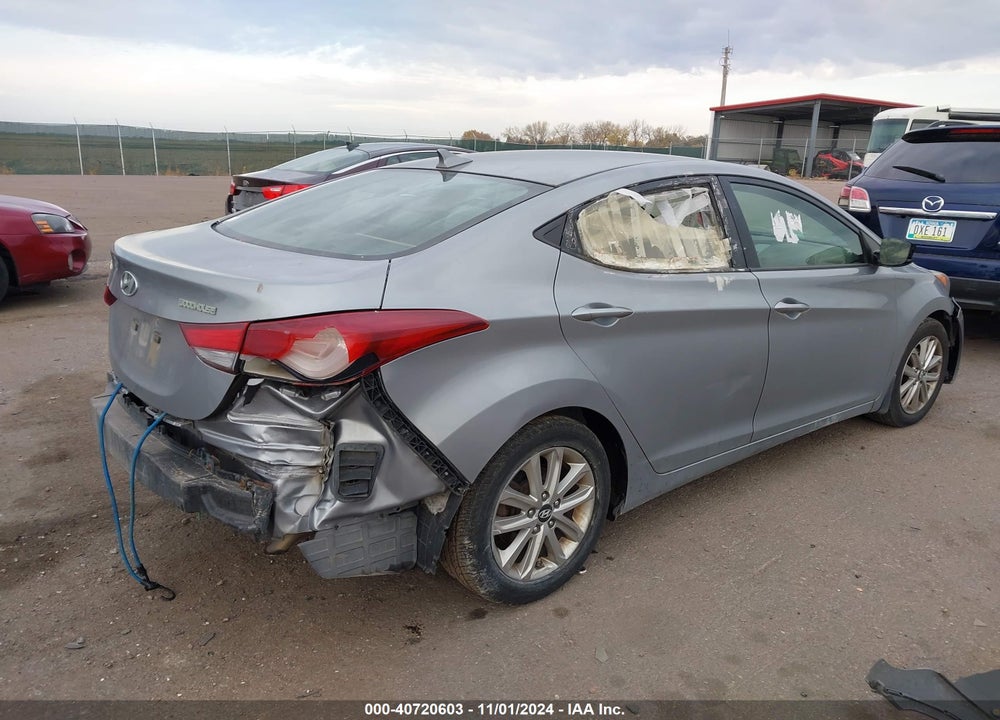 2015 HYUNDAI ELANTRA SE VIN: KMHDH4AE6FU250142