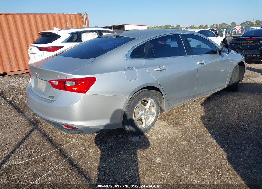 2016 CHEVROLET MALIBU LS VIN: 1G1ZB5ST6GF196998