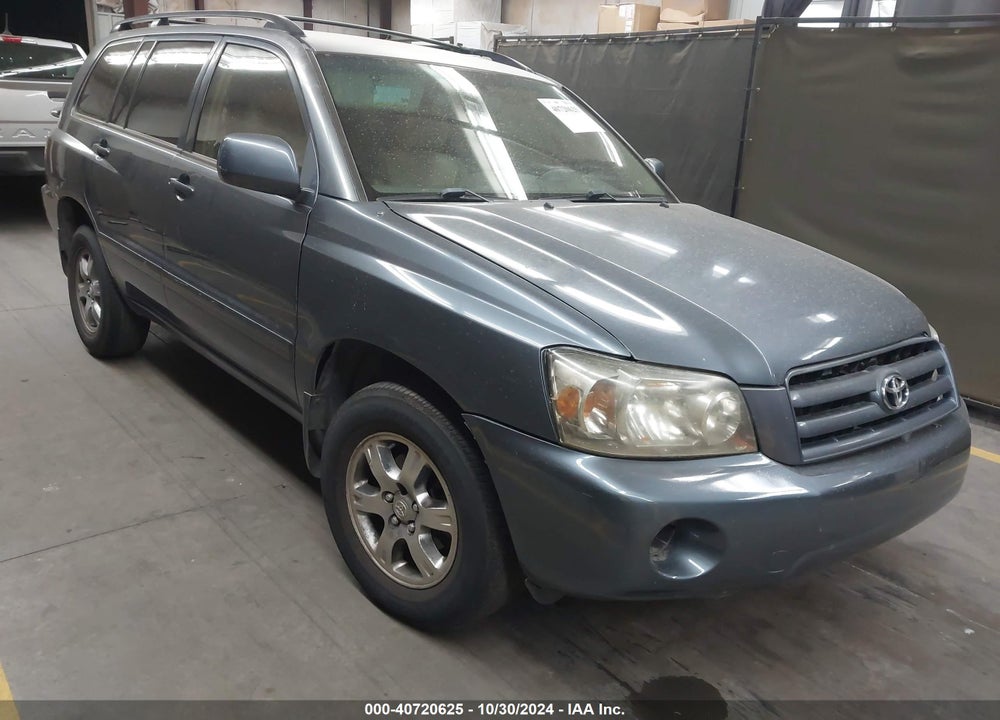 2004 TOYOTA HIGHLANDER V6 VIN: JTEDP21A540010329