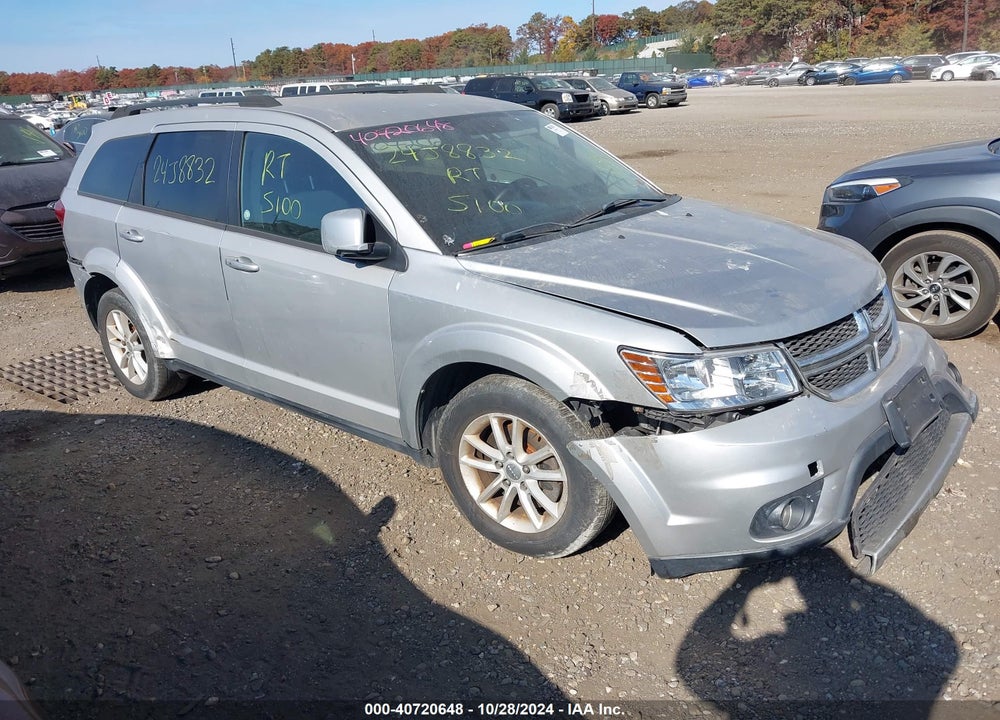 2013 DODGE JOURNEY SXT VIN: 3C4PDDBG6DT635155