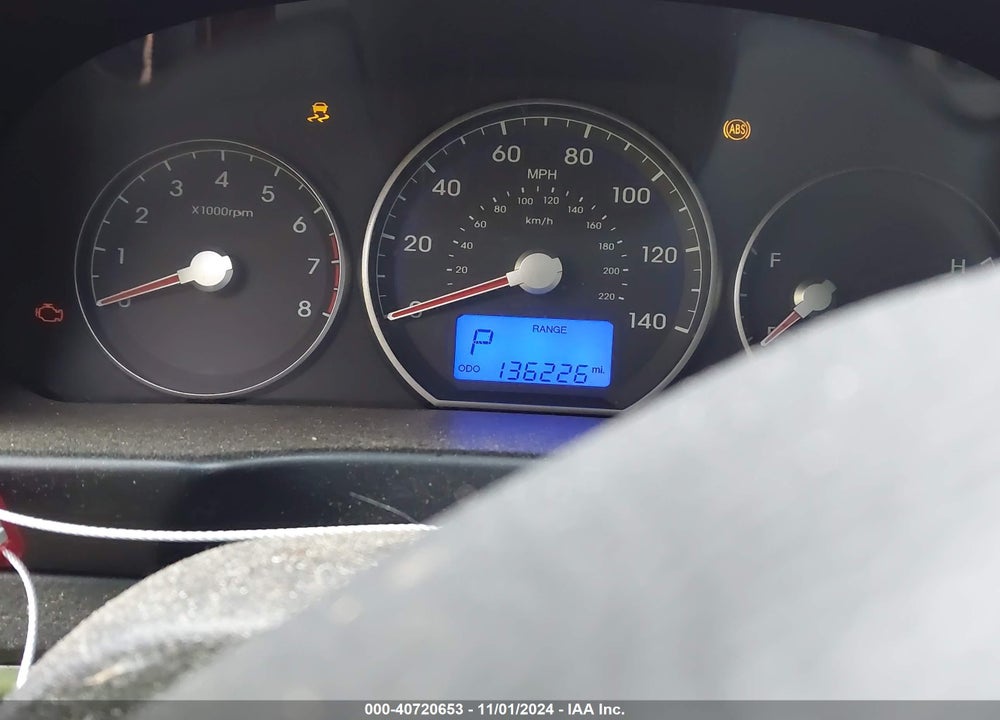 2010 HYUNDAI SANTA FE GLS VIN: 5NMSGDAB0AH400248