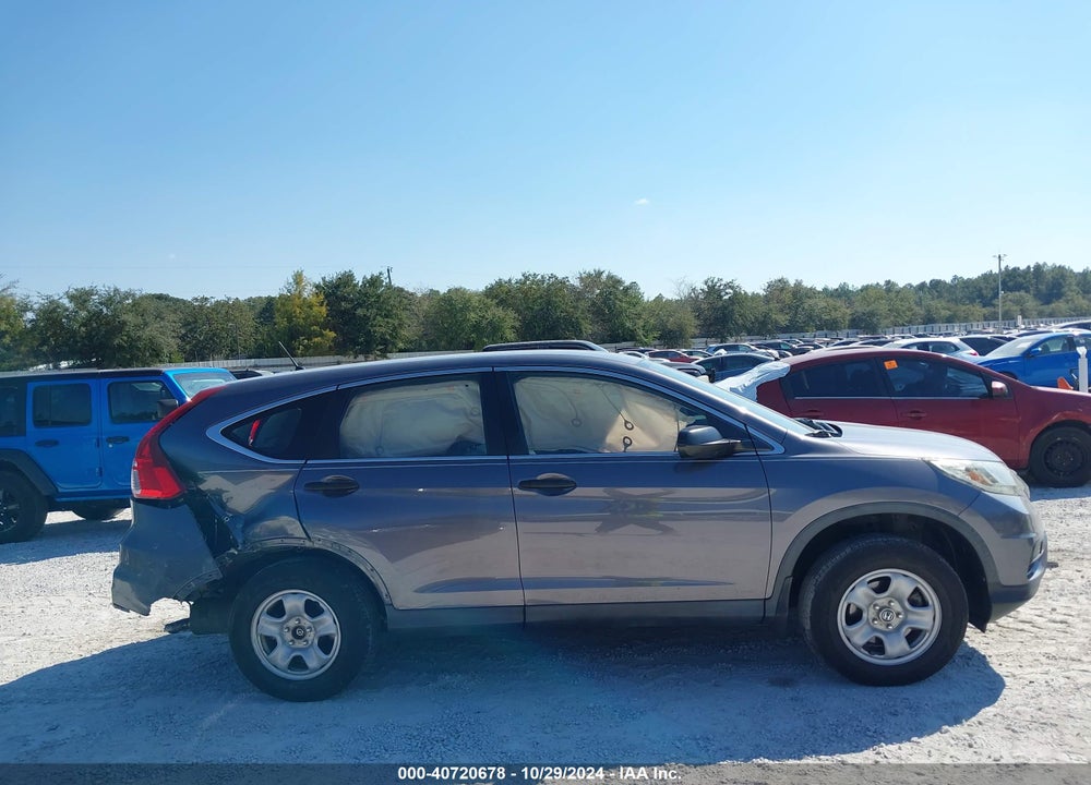 2016 HONDA CR-V LX VIN: 5J6RM4H34GL115656