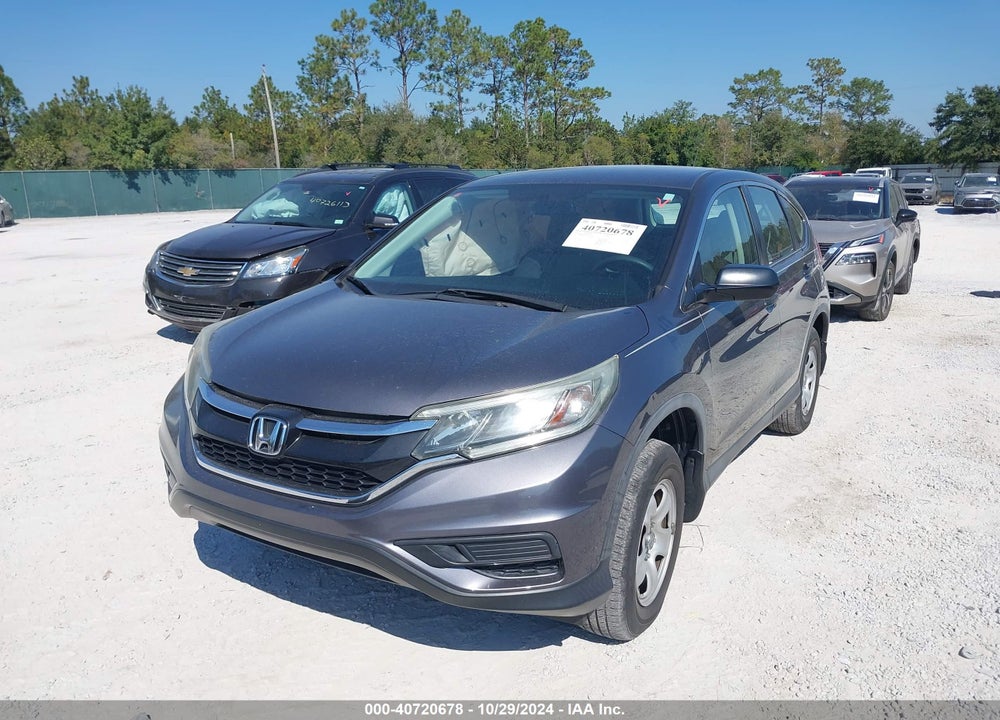 2016 HONDA CR-V LX VIN: 5J6RM4H34GL115656